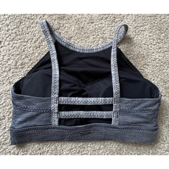 Prana Sports Active padded Bra Dark Gray Women’s Small Yoga Sports Comfort - Picture 2 of 8